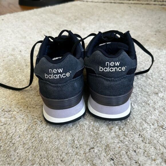 New Balance Charcoal and Black 515 Shoes - Picture 4 of 10